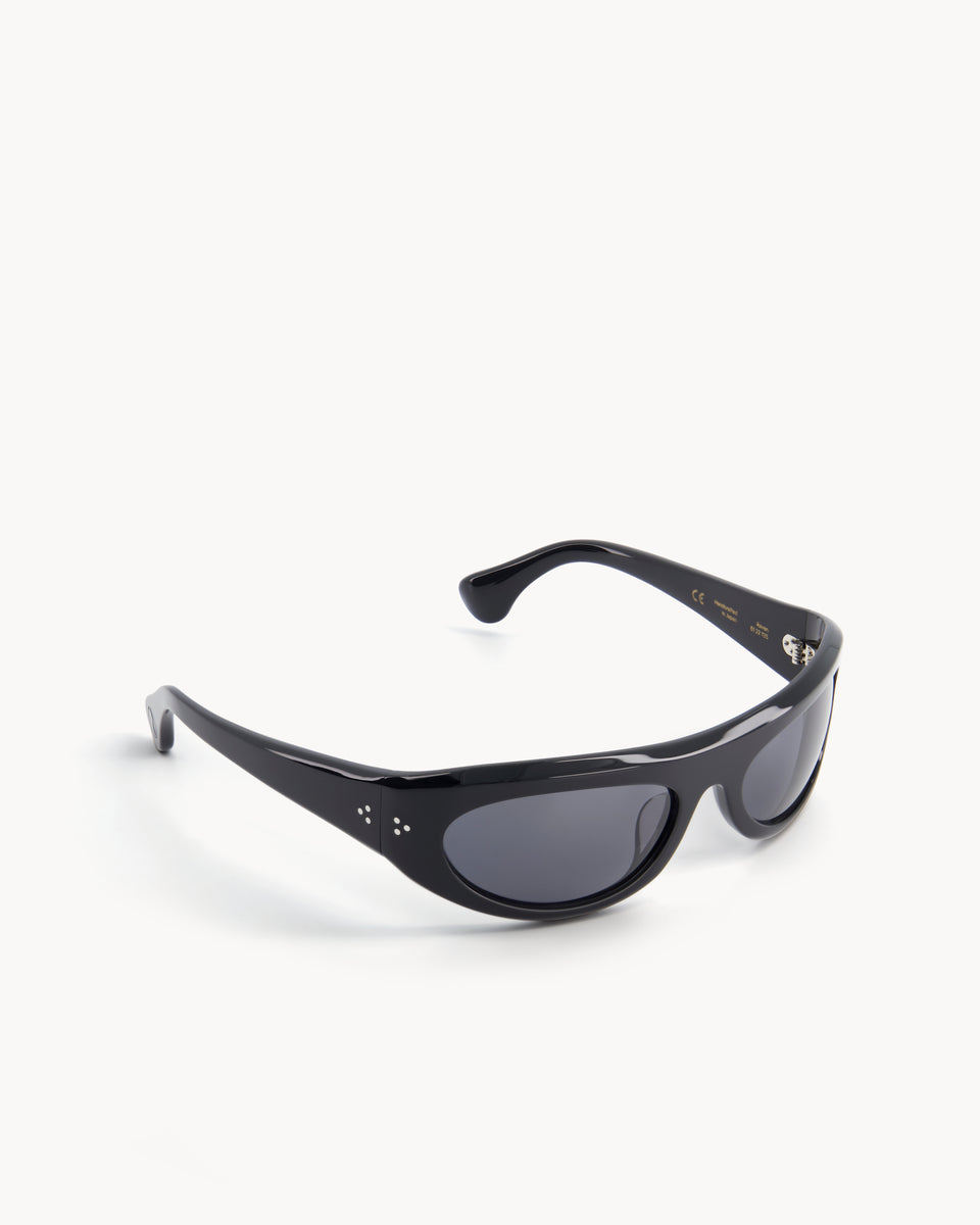 Raven | Black Acetate | Black Lens | Port Tanger Sunglasses