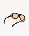 Port Tanger Kuky Sunglasses in Bunna Acetate and Amber Lenses 3