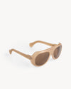 Port Tanger Kuky Sunglasses in Barro Acetate and Tobacco Lenses 2