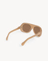 Port Tanger Kuky Sunglasses in Barro Acetate and Tobacco Lenses 3