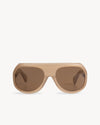 Port Tanger Kuky Sunglasses in Barro Acetate and Tobacco Lenses 1