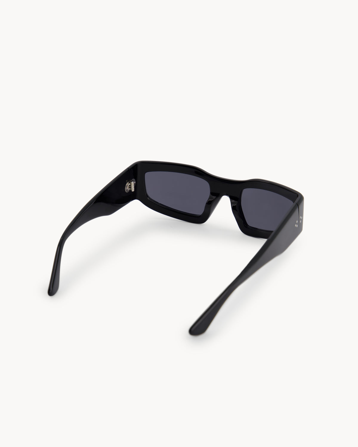 Port Tanger Andalucia Sunglasses in Black Acetate and Black Lenses 3