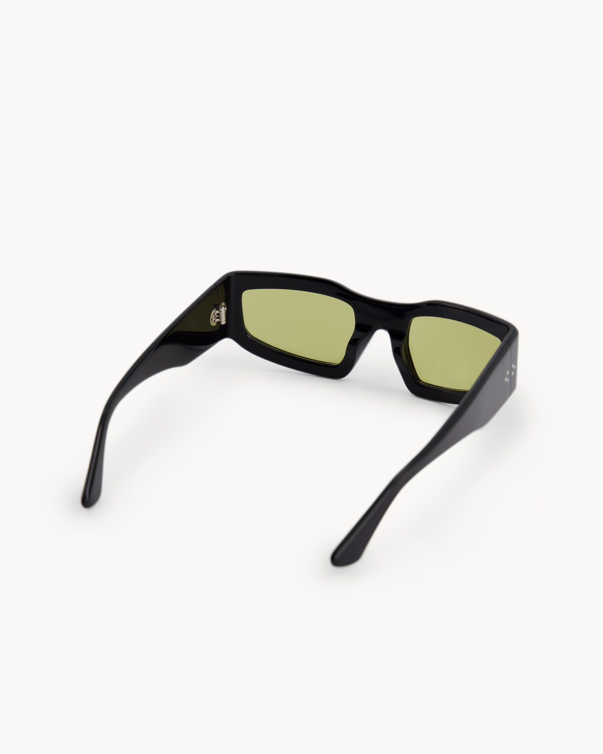 Port Tanger Andalucia Sunglasses in Black Acetate and Warm Olive Lenses 3