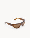 Port Tanger Malick Sunglasses in Bunaa Acetate and Tobacco Lenses 2