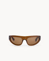 Port Tanger Malick Sunglasses in Bunaa Acetate and Tobacco Lenses 1