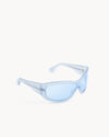 Port Tanger Nunny Sunglasses in Rif Blue Acetate and Rif Blue Lenses 2