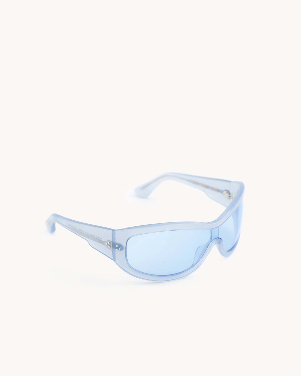 Port Tanger Nunny Sunglasses in Rif Blue Acetate and Rif Blue Lenses 2