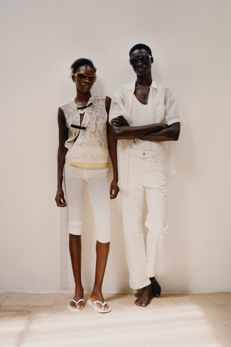 Nunny | Yellow Ochra Acetate | Amber Lens | Port Tanger Sunglasses
