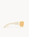 Port Tanger Nunny Sunglasses in Sandarac Acetate and Amber Lenses 4