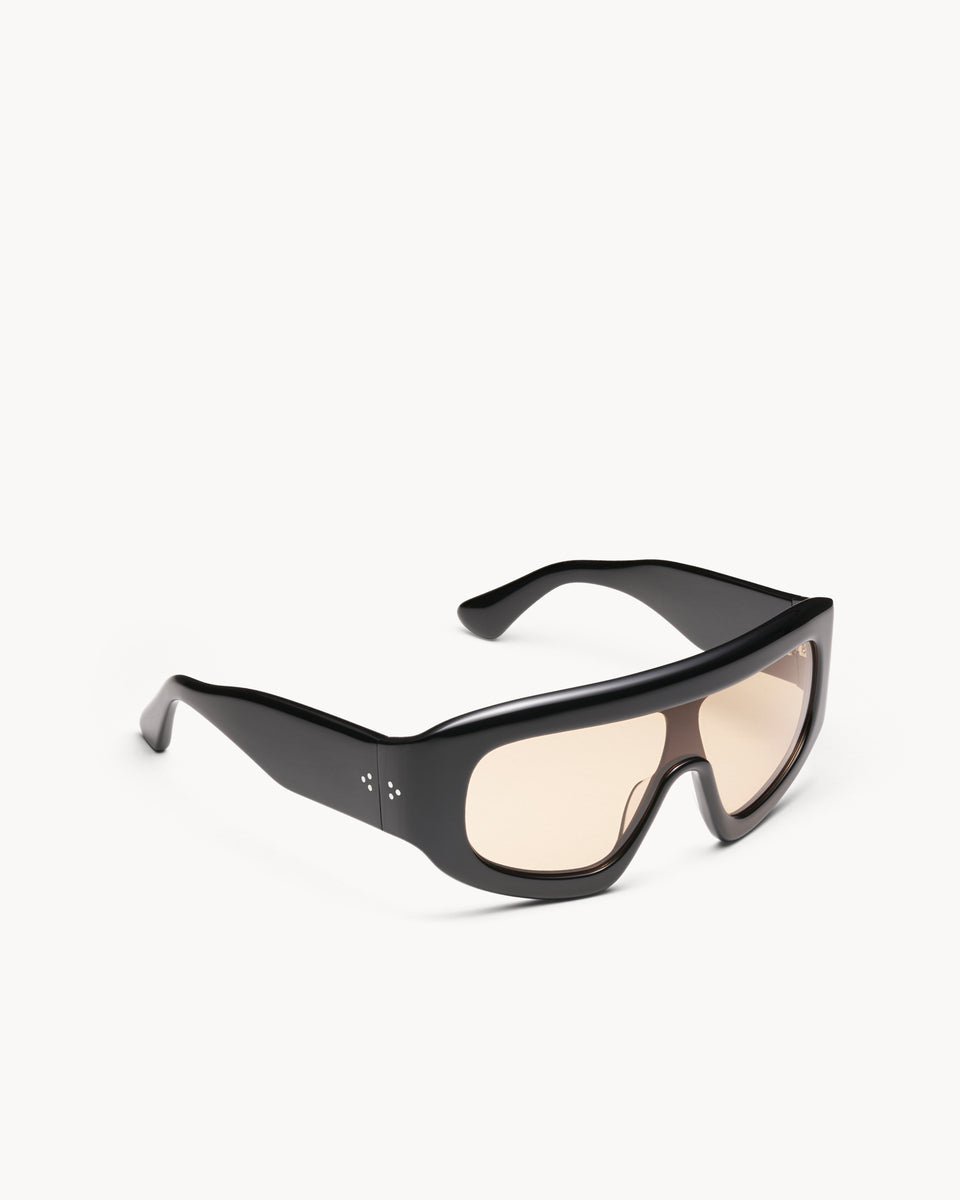 Saraa | Black Acetate | Amber Lens | Port Tanger Sunglasses Saraa | Black Acetate | Amber Lens | Port Tanger Sunglasses