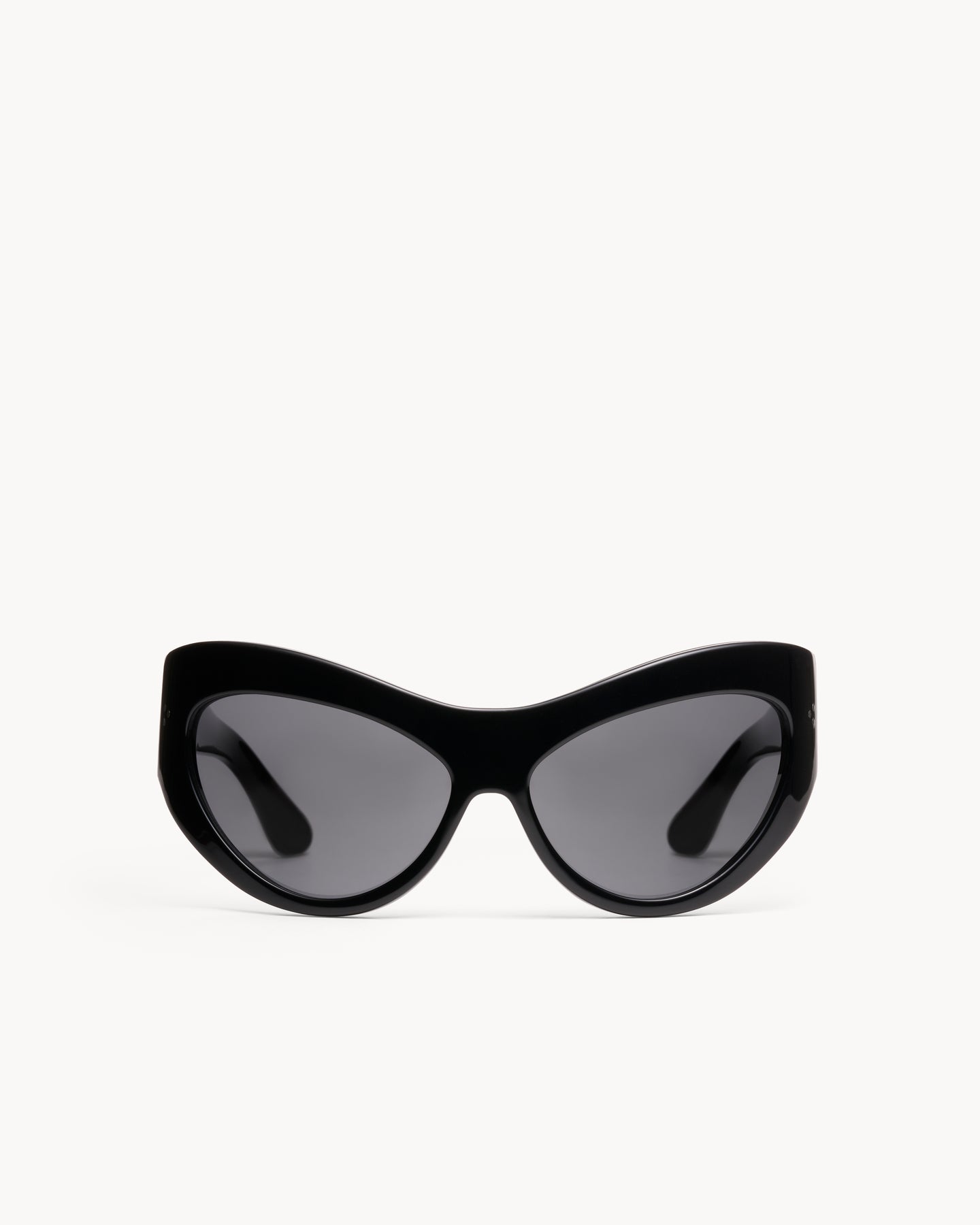Port Tanger Darya Sunglasses in Black Acetate and Black Lenses 1