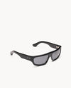 Port Tanger Bodi Sunglasses in Black Acetate and Black Lenses 2