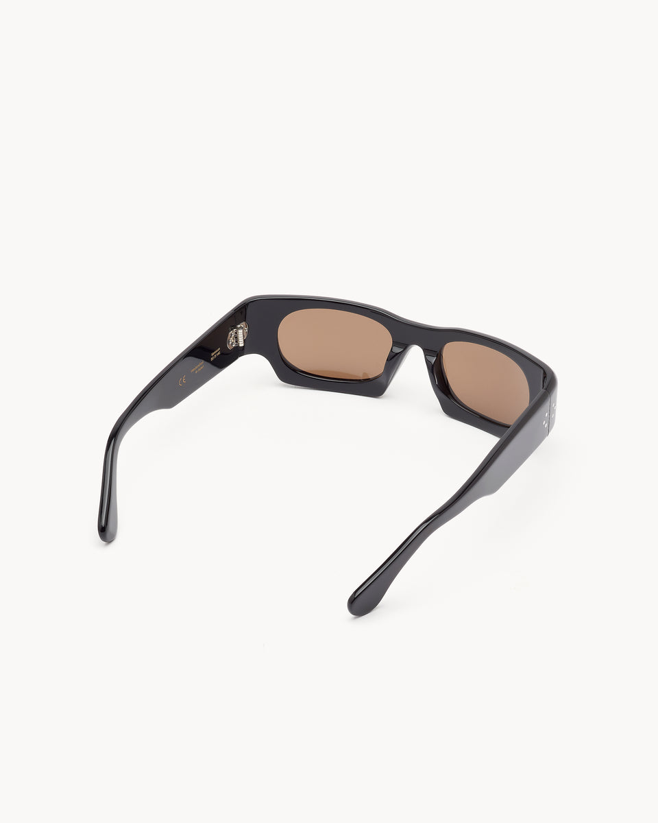 Kerewan | Black Acetate | Tobacco Lens | Port Tanger Sunglasses – Port ...