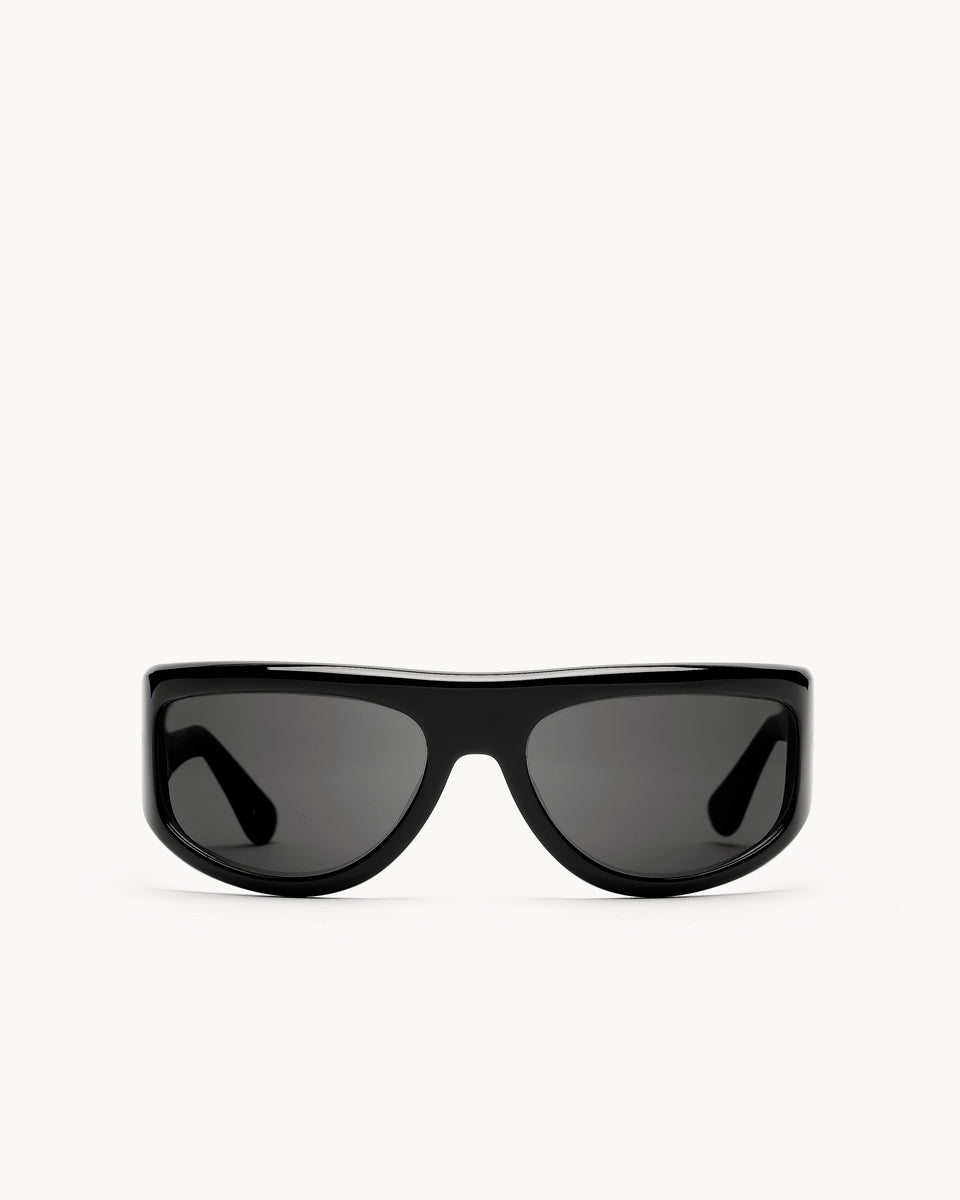 Tangerine | Black Acetate | Amber Lens | Port Tanger