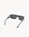 Port Tanger Ghaib Sunglasses in Black Acetate and Black Lenses 3