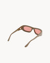 Port Tanger Ghaib Sunglasses in Alkakaw Acetate and Tobacco Lenses 3