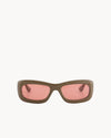 Port Tanger Ghaib Sunglasses in Alkakaw Acetate and Tobacco Lenses 1