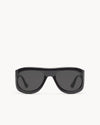 Port Tanger Zia Sunglasses in Black Acetate and Black Lenses 1