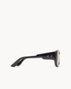 Port Tanger Zia Sunglasses in Black Acetate and Wardi Lenses 4