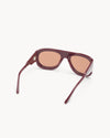Port Tanger Zia Sunglasses in Carmesi Acetate and Alkakaw Lenses 3