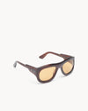 Port Tanger Zia Sunglasses in Bunaa Acetate and Amber Lenses 2