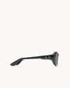 Port Tanger Gray Sunglasses in Black Acetate and Black Lenses 4