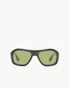 Port Tanger Gray Sunglasses in Myrrh Acetate and Olive Lenses 1