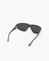 Port Tanger Irfan Sunglasses in Black Acetate and Black Lenses 3