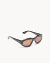 Port Tanger Irfan Sunglasses in Myrrh Acetate and Tobacco Lenses 2
