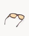 Port Tanger Irfan Sunglasses in Bunaa Acetate and Amber Lenses 3