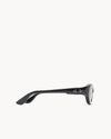 Port Tanger Hayya Sunglasses in Black Acetate and Tobacco Lenses 4