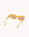 Port Tanger Hayya Sunglasses in Manuka Acetate and Tobacco Lenses 3