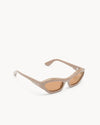 Port Tanger Hayya Sunglasses in Mud Acetate and Tobacco Lenses 2