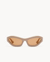 Port Tanger Hayya Sunglasses in Mud Acetate and Tobacco Lenses 1
