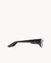 Port Tanger Daryan Sunglasses in Black Acetate and Black Lenses 4