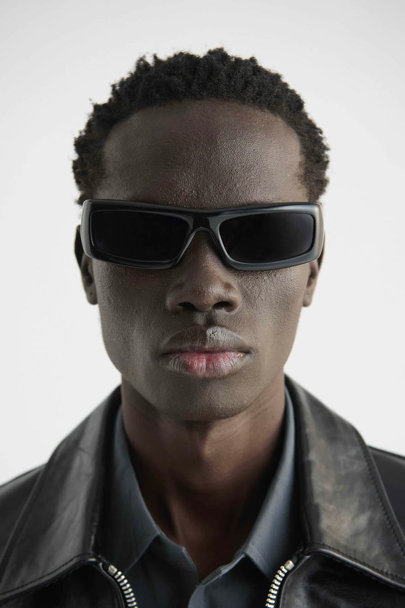 TURON DHU'R C-1 ブラックサングラス Daryan | Black Acetate | Black Lens | Port Tanger Sunglasses