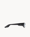 Port Tanger Daryan Sunglasses in Black Acetate and Rif Blue Lenses 4
