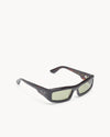Port Tanger Daryan Sunglasses in Myrrh Acetate and Olive Lenses 2