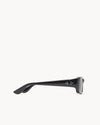 Port Tanger Mektoub Sunglasses in Black Acetate and Black Lenses 4