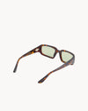 Port Tanger Mektoub Sunglasses in Myrrh Acetate and Olive Lenses 3