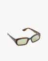 Port Tanger Mektoub Sunglasses in Myrrh Acetate and Olive Lenses 2