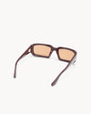 Port Tanger Mektoub Sunglasses in Carmesi Acetate and Amber Lenses 3