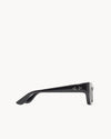 Port Tanger Ayreen Sunglasses in Black Acetate and Black Lenses 4