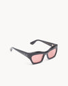 Port Tanger Ayreen Sunglasses in Black Acetate and Wardi Lenses 2