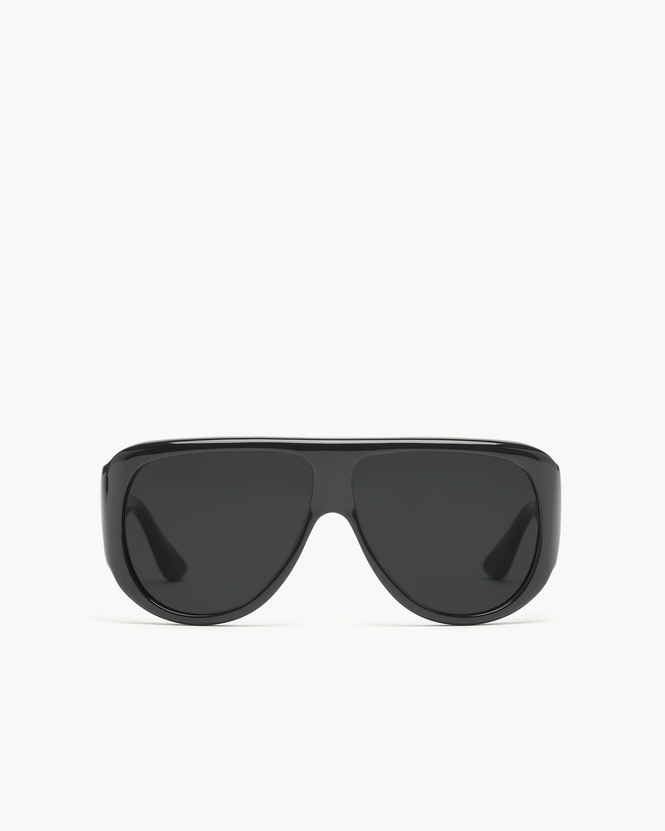 Gambia | Black Acetate | Black Lens | Port Tanger Sunglasses