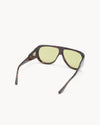 Port Tanger Gambia Sunglasses in Myrrh Acetate and Olive Lenses 3