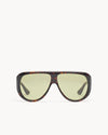 Port Tanger Gambia Sunglasses in Myrrh Acetate and Olive Lenses 1