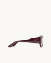 Port Tanger Gambia Sunglasses in Carmesi Acetate and Tobacco Lenses 4