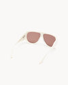 Port Tanger Gambia Sunglasses in Sandarac Acetate and Tobacco Lenses 3