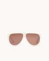 Port Tanger Gambia Sunglasses in Sandarac Acetate and Tobacco Lenses 1